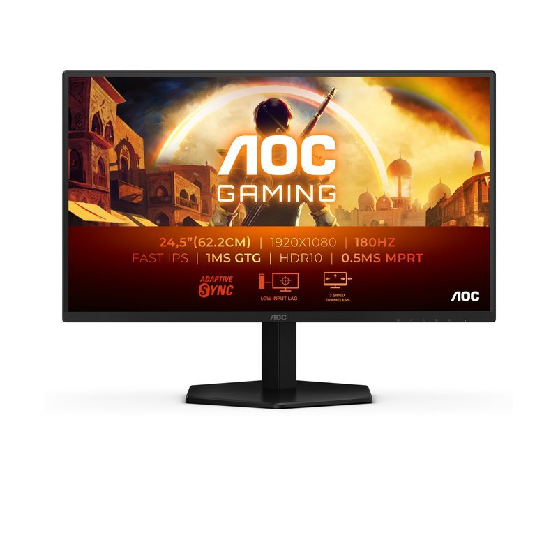 25 MONITOR AOC IPS FHD 180HZ GAMING