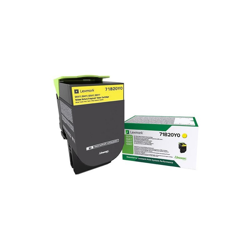 LEXMARK CS/CX3/4/517 Yel Rtn 2.3K