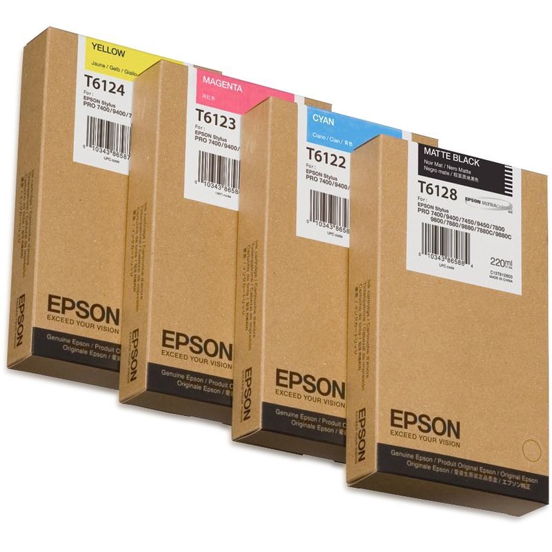 EPSON SP7400 T612400 INK JET GIALLO (N)