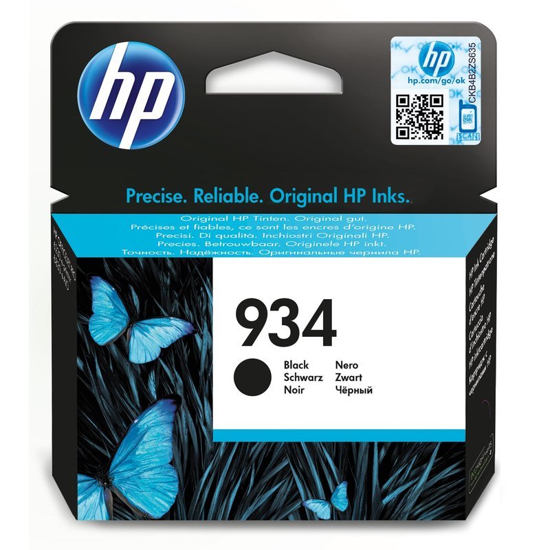 HP 934 Black Original Ink Cartridge - In