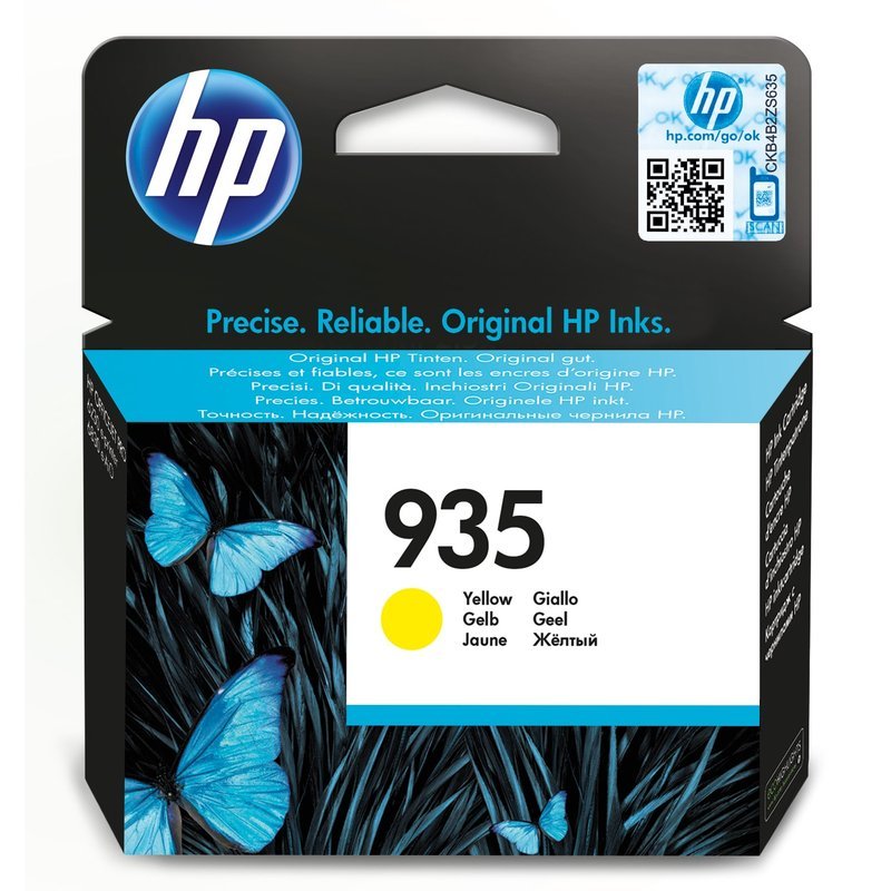 HP 935 Yellow Original Ink Cartridge - I