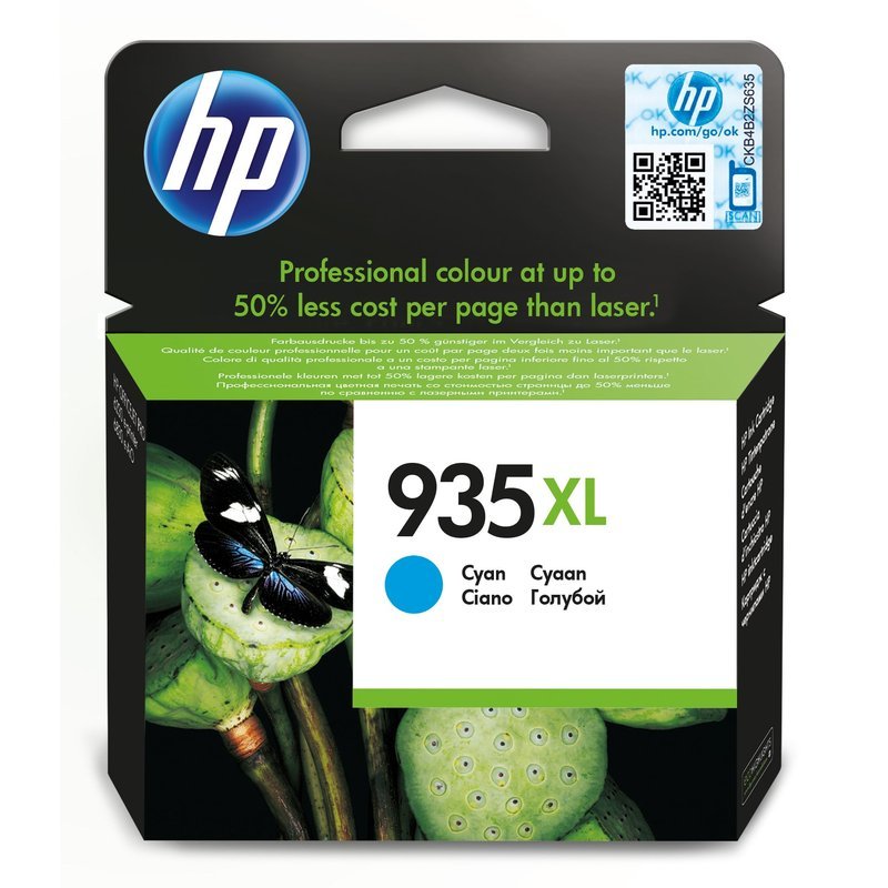 HP 935XL High Yield Cyan Original Ink Ca