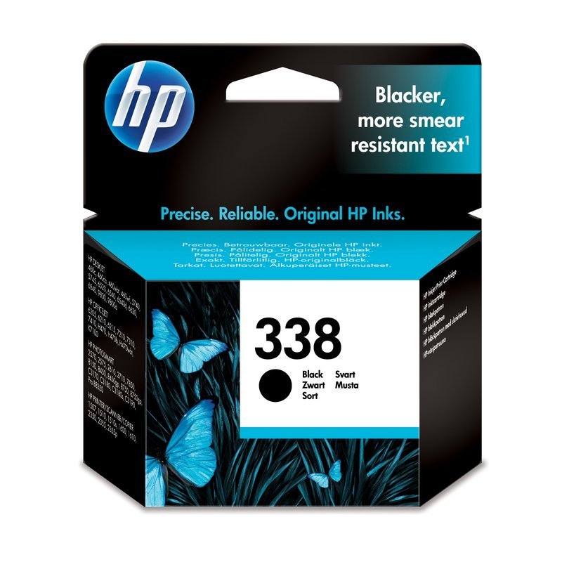 HP 338 Black Original Ink Cartridge - In