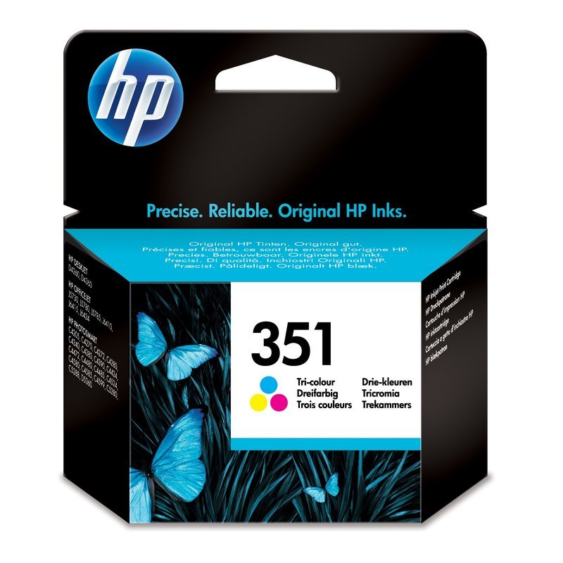 HP 351 Tri-Color Original Ink Cartridge