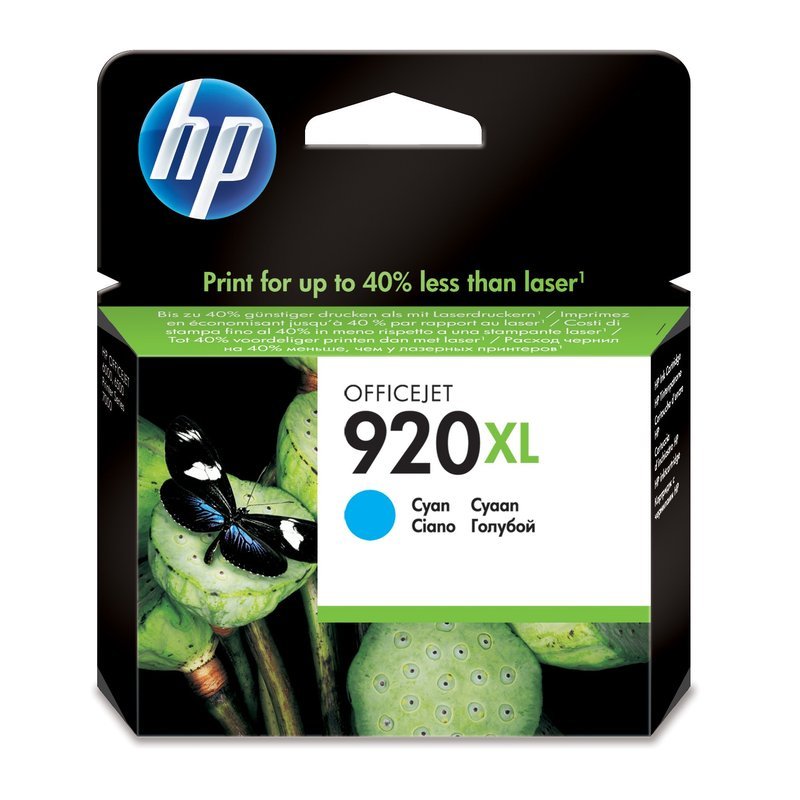 HP 920XL High Yield Cyan Original Ink Ca