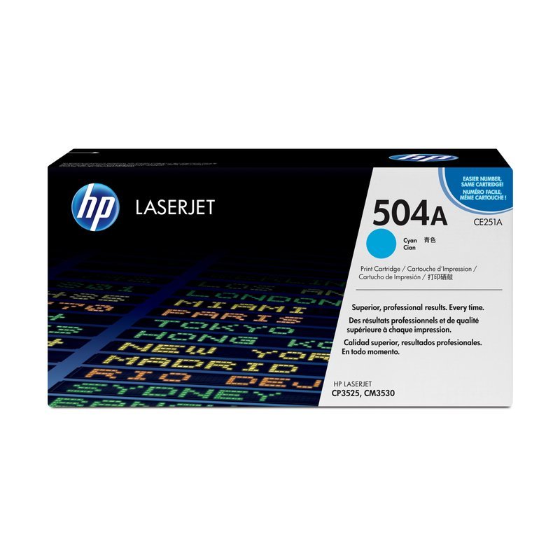 HP CP3525/CM3530 MFP Cyan Print Crtg - T