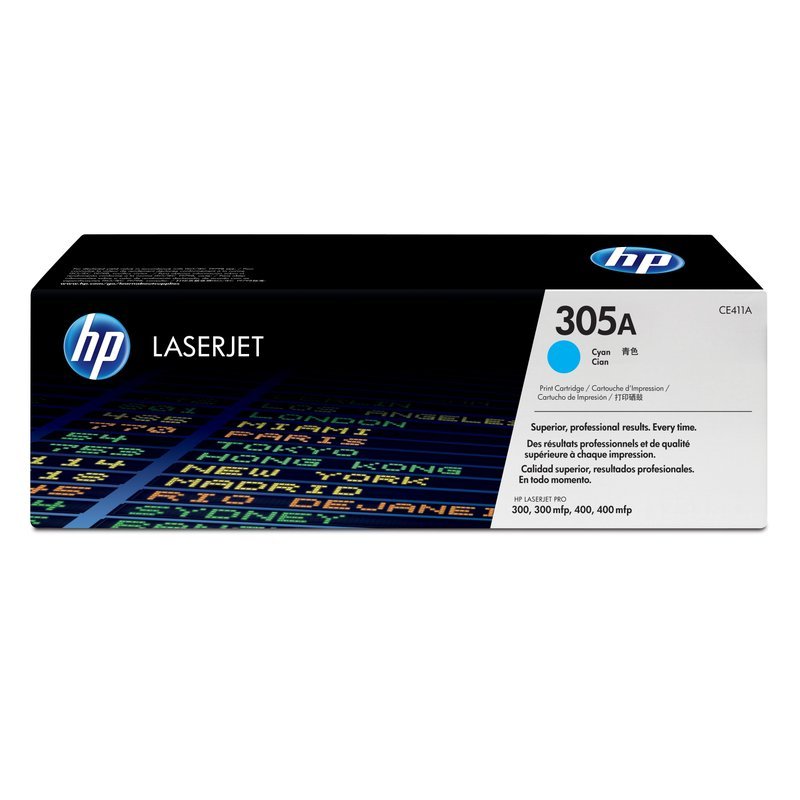 HP LaserJet Pro M451/M475 Cyn Crtg - Ton