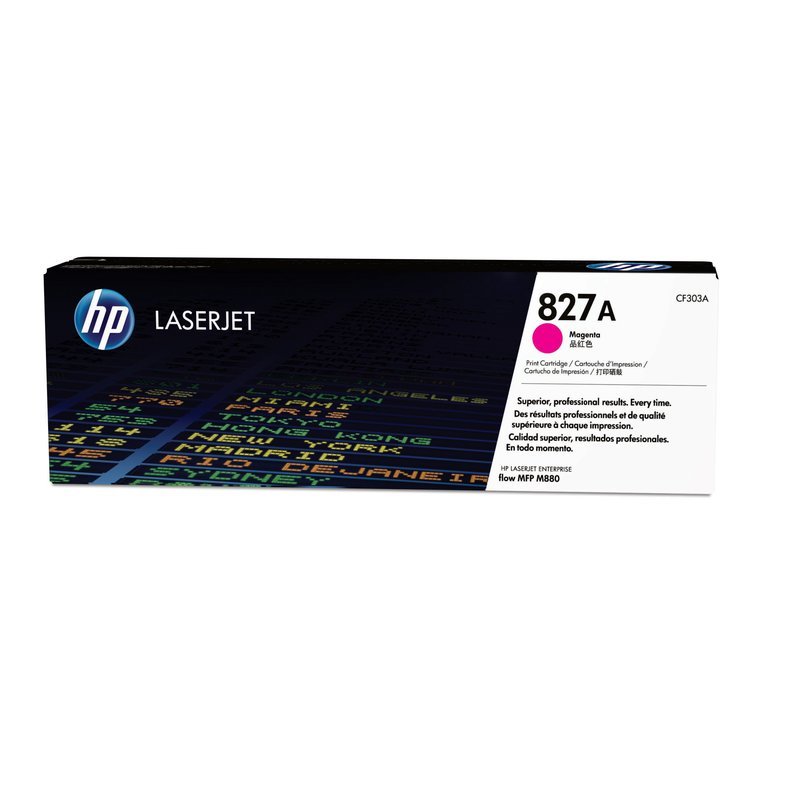 HP 827A Magenta LaserJet Toner Cartridge