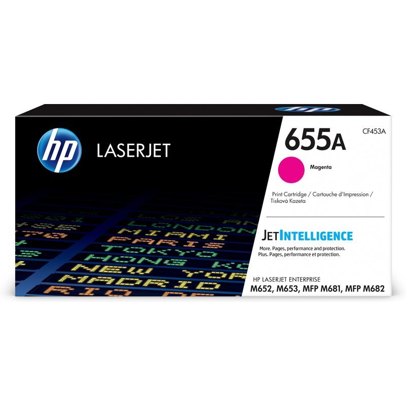 HP 655A Magenta LaserJet Toner Cartridge