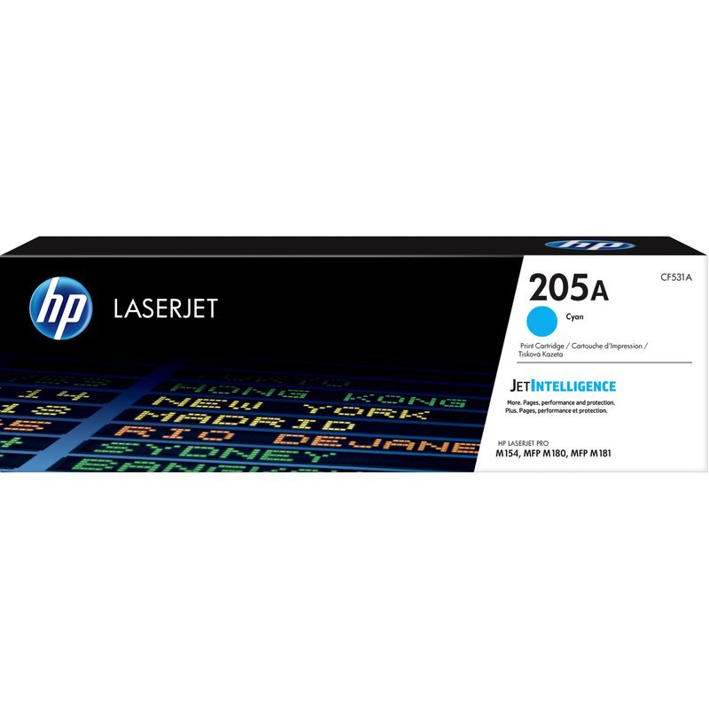 HP 205A Cyan LaserJet Toner Cartridge -