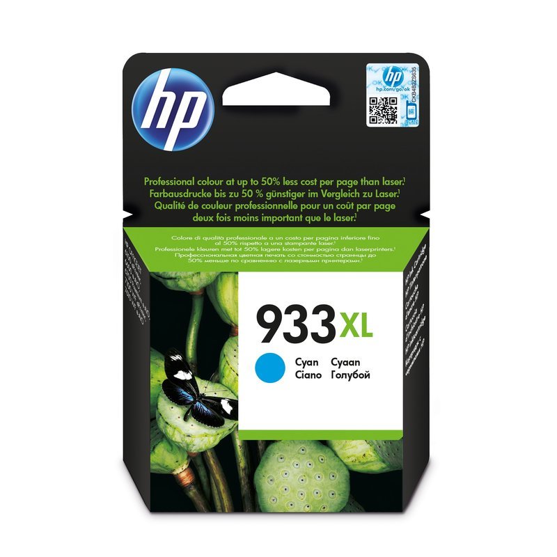 HP 933XL High Yield Cyan Original Ink Ca