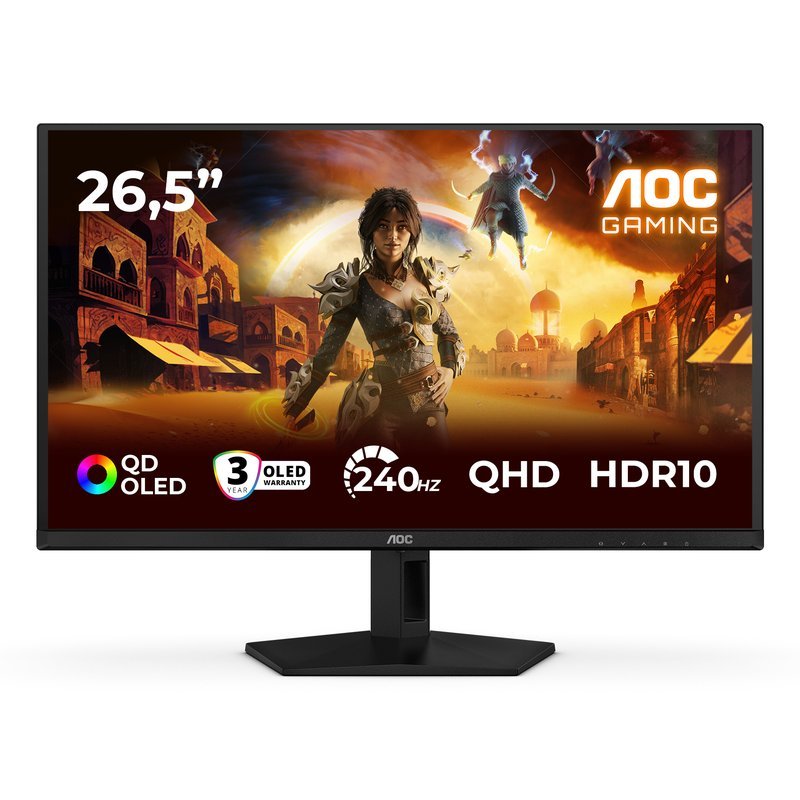 MONITOR 26,5 QD-OLED