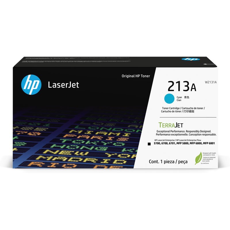 TONER ORIGINALE CIANO HP 213A